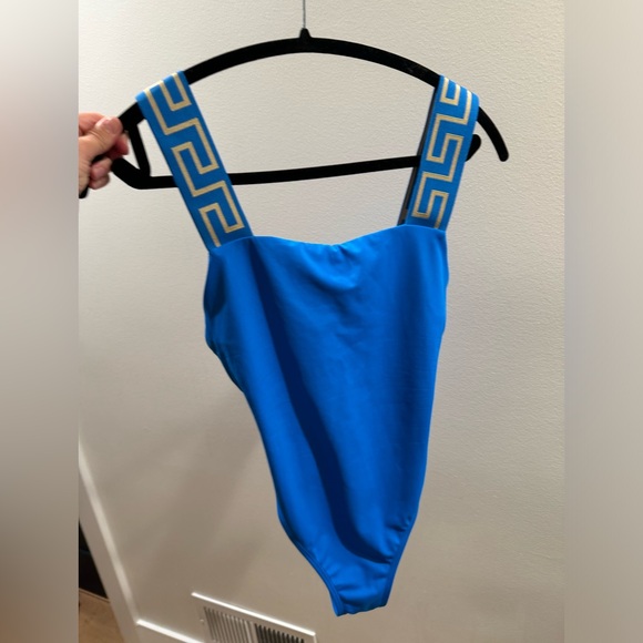 VERSACE GRECA BORDER ONE-PIECE SWIMSUIT - Picture 4 of 6